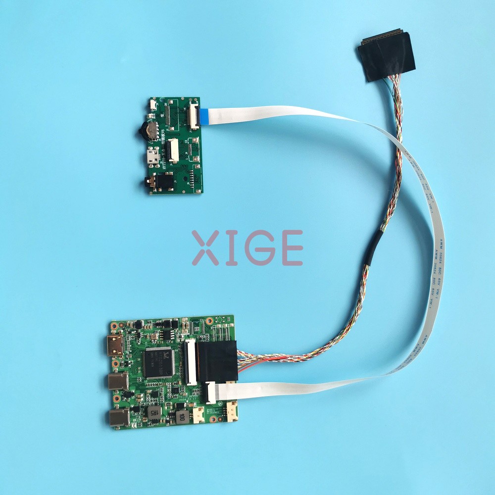 Microcontroller Kit - LP140WH1(TL)-TLA1/TLC6/TLD6/TLE2 40ピン LVDS TYPE-C Mini-HDMI 1366*768