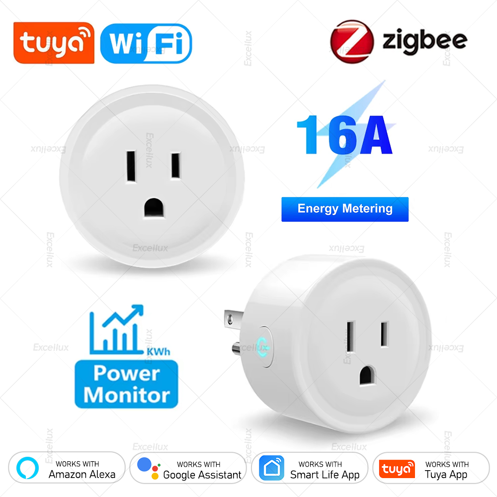Wifi Smart Plug - Tuya 16A スマートプラグ Zigbee WiFi ソケット