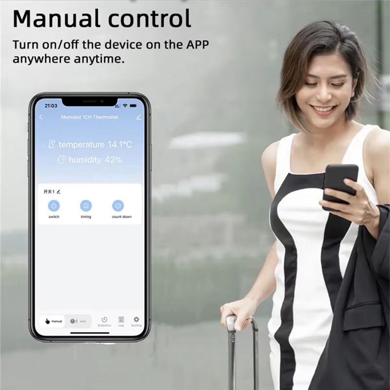 A01F-Tuya スマートライフ Wi-Fi スイッチ リ - Wifi Thermostat のレビューと価格