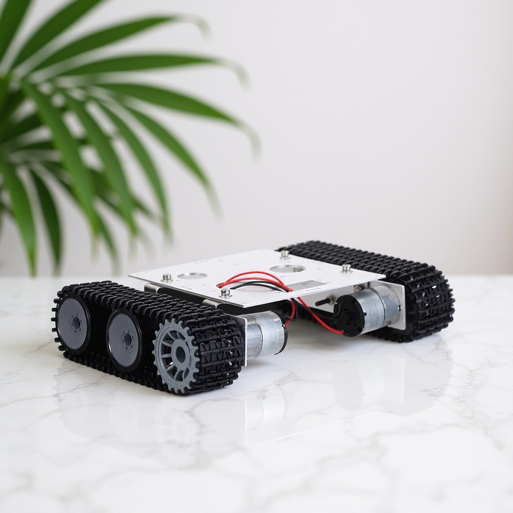 金属製ロボット戦車シャーシキット - 12Vモーター搭載、R - Stem Robotics Kit のレビューと価格