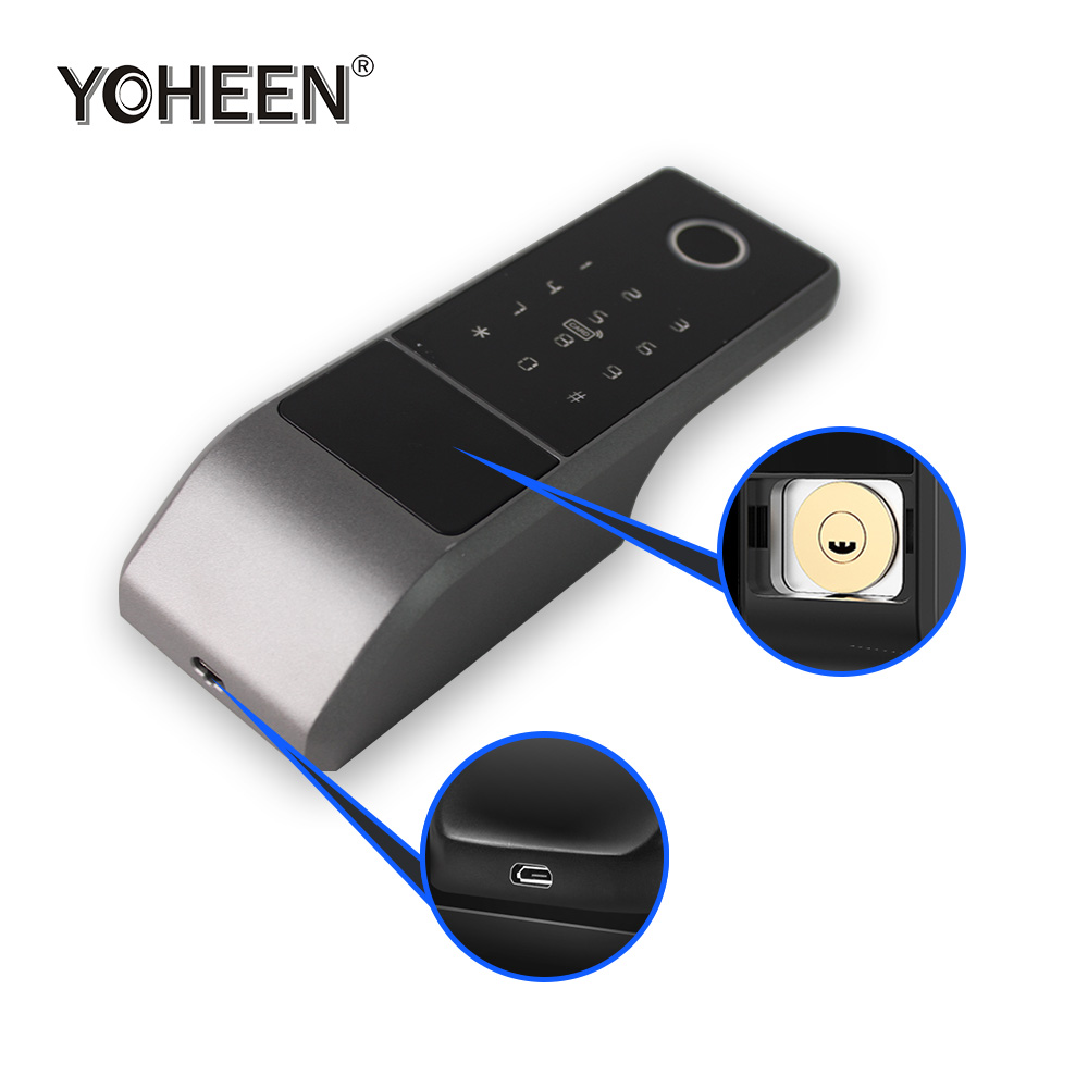 防水Tuyaアプリ対応WiFiロック 両面電子指紋スマートド - Smart Door Lock Wifi のレビューと価格