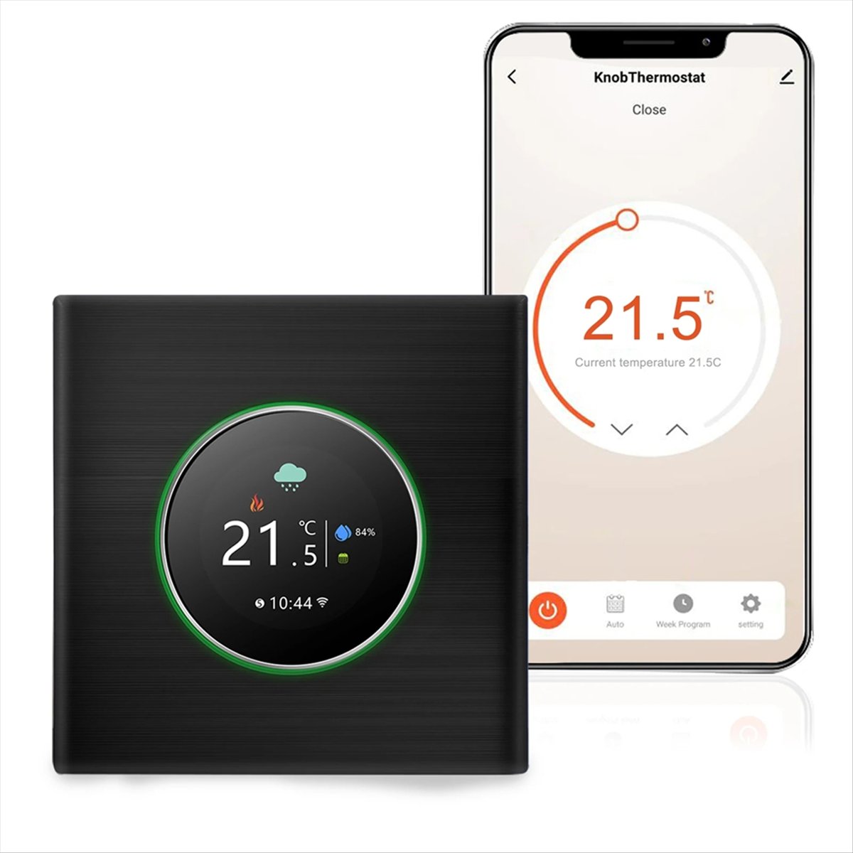 【DT56】Wi-Fi対応の温度調節器。週間プログラム設定が - Wifi Thermostat のレビューと価格