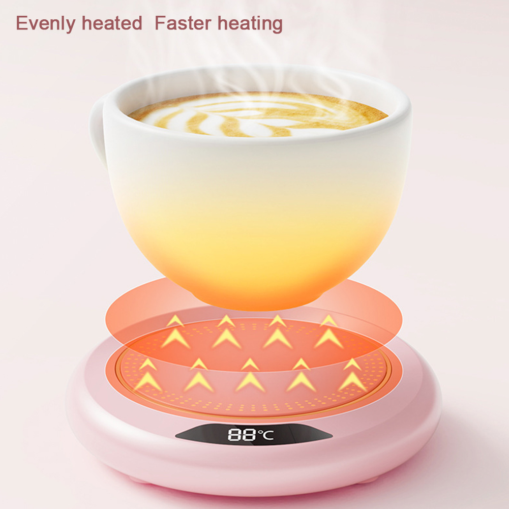 スマート電気カップウォーマーポータブルコーヒーマグ加熱プレー - Wifi Thermostat のレビューと価格