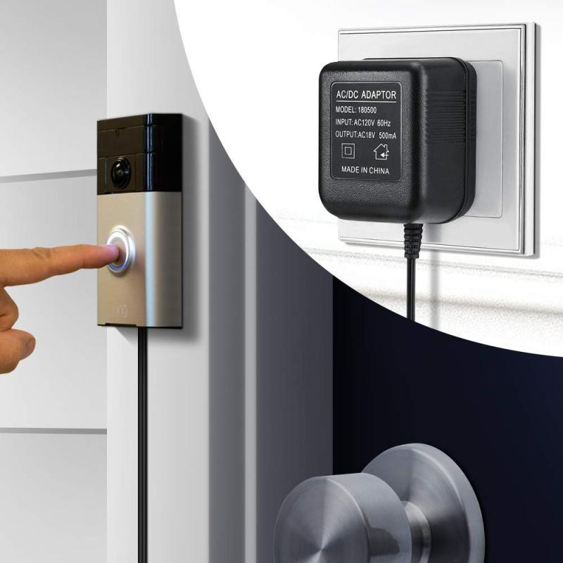 18V AC 変圧器充電器リング Wifi スマートビデオド - Wifi Smart Plug のレビューと価格