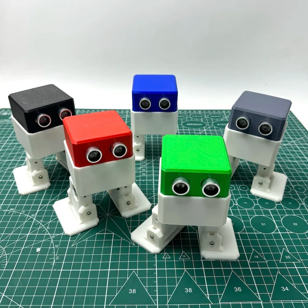 3Dプリント製の二足歩行ロボットキット。超音波センサー搭載。 - Sensor Kit Arduino のレビューと価格